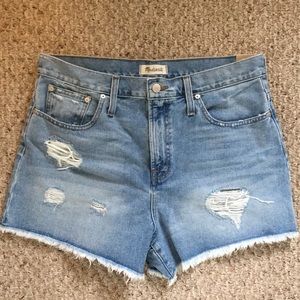 NEVER WORN NWT Madewell The Perfect Jean Shorts